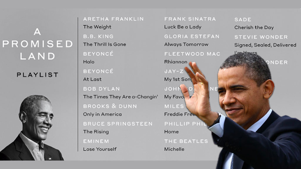 Barack Obama Unveils Playlist to His Memoir